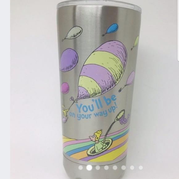 Dr Seuss Stainless Steel Tumbler Oh the Places You Go